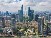 Aerial View of Tianhe Parc Central@Guangzhou, China