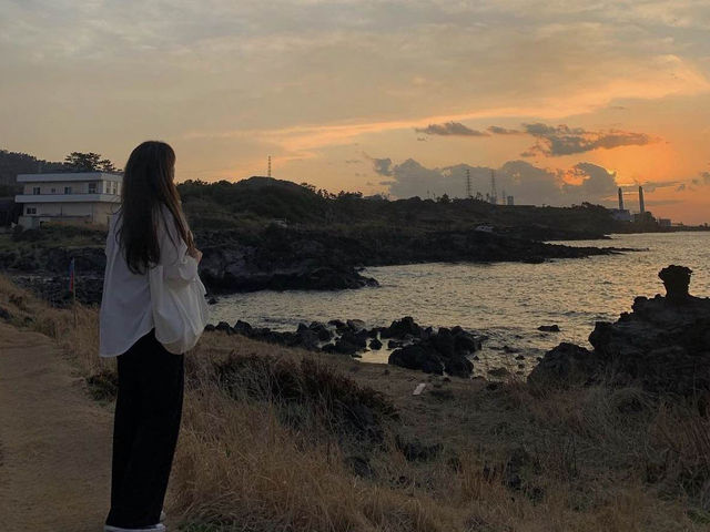 제주도에서 가장 아름다웠던 노을맛집🌅