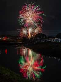 別世界🪞いつもと違う花火を楽しみたい方必見🎇杣川灯篭流し花火大会2024