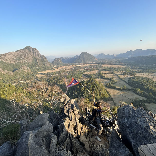 Hiking time in Vang Vieng, Laos 🇱🇦 