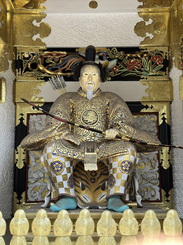 Golden Intricate Temple in Nikko