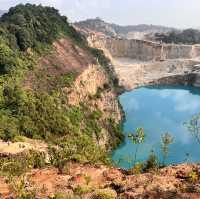 Blue lake in Taman BBKP,Johor