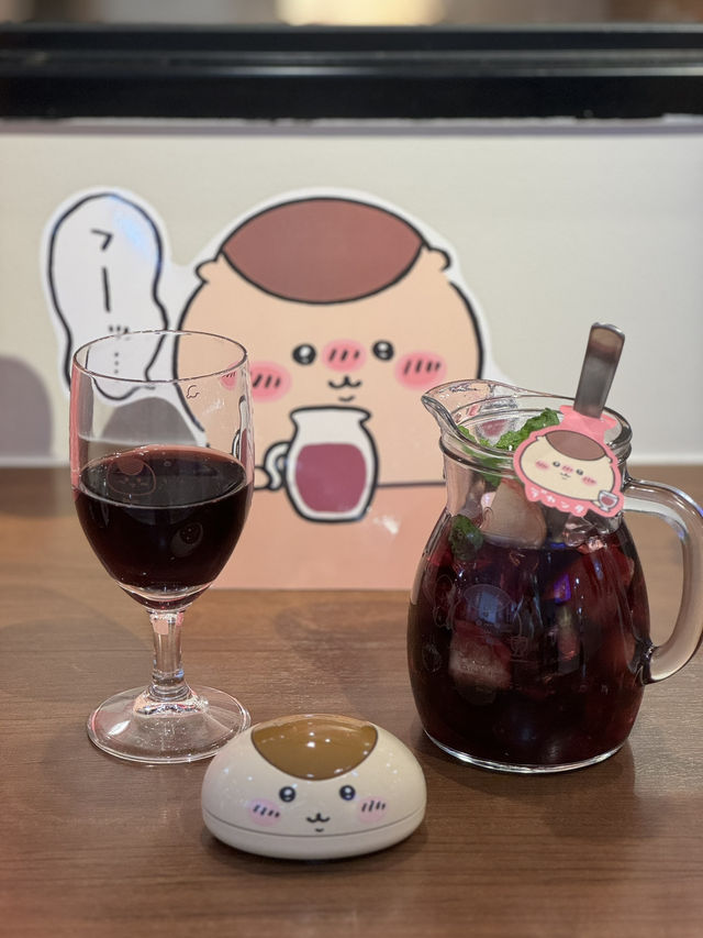 ちいかわの“ファミレス”をコンセプトにしたカフェ🍰 