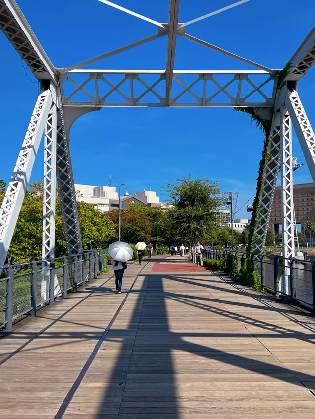 【横浜】歴史を感じる線路跡。春には満開の桜も🌸
