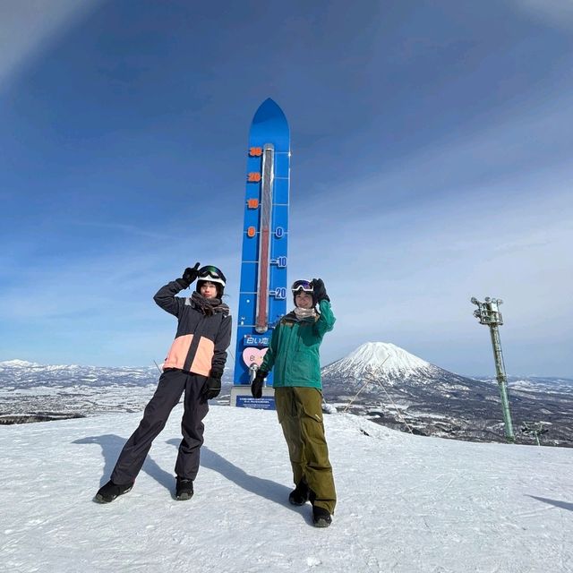 太美的滑雪場 羊蹄山二世谷