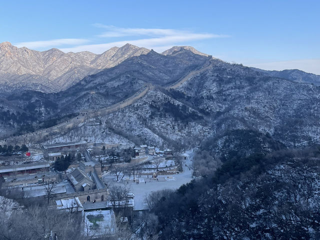 Winter Wonders at Badaling: The Great Wall Transformed by Snow