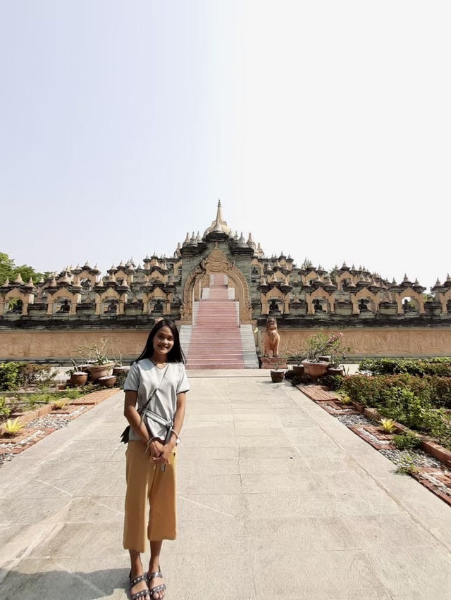 ชมเจดีย์หิน สักการะหลวงปู่ศรี วัดป่ากุง ร้อยเอ็ด🛕