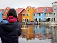 荷蘭🇳🇱 ｜格羅寧根｜彩色小屋🏘️  小型遊艇碼頭🚤