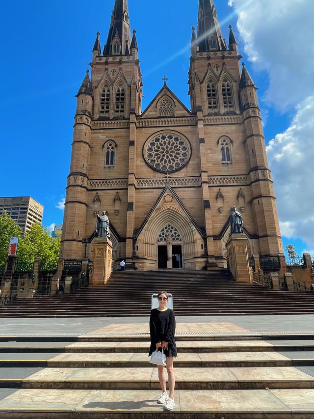 🇦🇺호주 시드니 고풍미 넘치는 아름다운  ”세인트 메리 대성당“ 🏰 