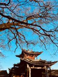 Beautiful view of Shaxi Ancient Town 💜