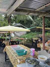 Traditional breakfast in Gunung Reng 