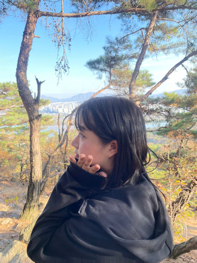 도심 속 힐링 트래킹🌿⛰️아차산에서 즐기는 가벼운 등산