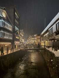 A Winter Wonderland at Ginzan Onsen