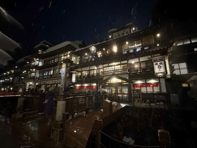 A Winter Wonderland at Ginzan Onsen