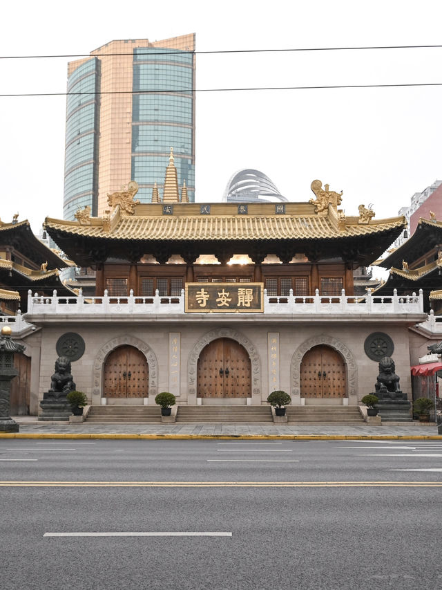 【上海】黄金に輝く！静安寺
