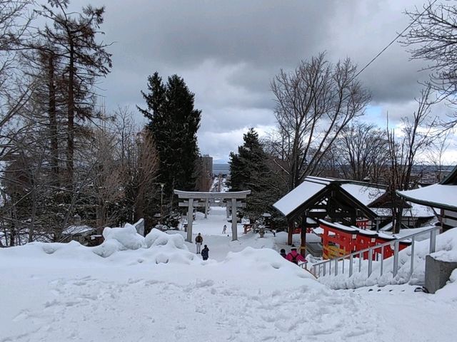 小樽春雪~小樽住吉神社