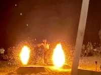 Sunset Bliss and Fire Dances: A Night at Batu Ferringhi