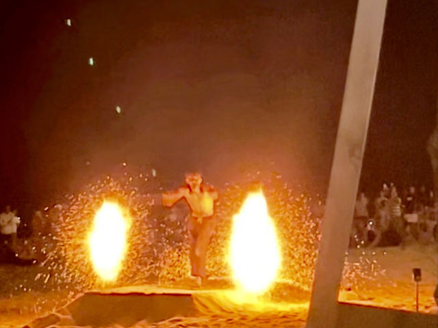 Sunset Bliss and Fire Dances: A Night at Batu Ferringhi