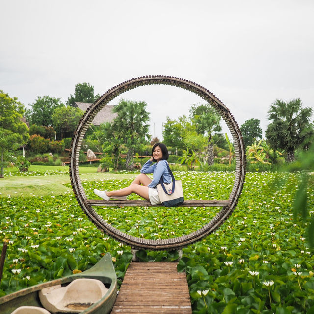 กระท่อมอินทรา คาเฟ่มุมถ่ายรูปเยอะมาก