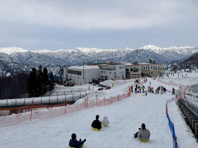 ลานสกี Gala Yuzawa ช่วงเดือนเมษา 