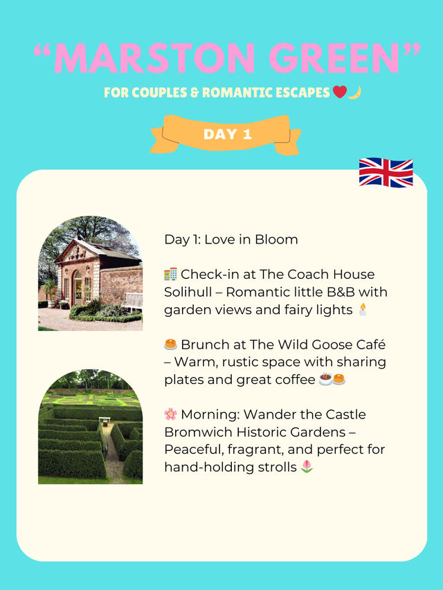 Marston Green for Couples & Romantic