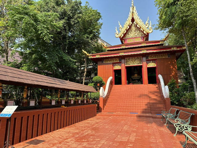 【Wat Phra Kaew Chiang Rai｜（チェンライ）】 エメラルド仏が最初に発見された由緒ある寺院