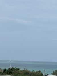 沖繩小希臘島🛼瀨長島Umikaji Terrace🏝️放空足湯🩱