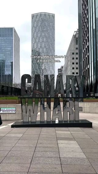 A unique experience in Canary Wharf! ⤵️