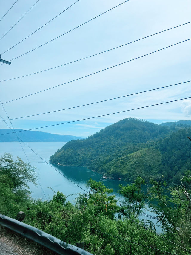 Breathtaking Views of Lake Toba from Sibaganding Cliff