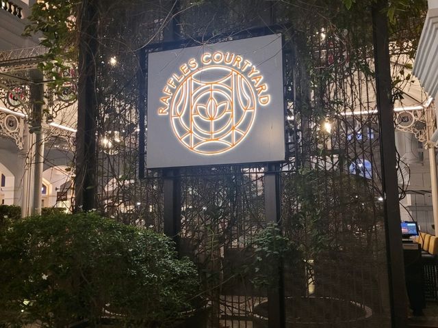 Take a peek at Raffles Courtyard: Elegance in style