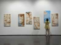 Modern arts amidst restless nightlife