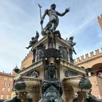 🏛️ “Where Red Brick Breathes: A Pause in Piazza Maggiore”