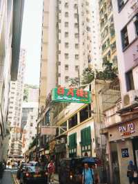 📸|香港の街並みをレトロに楽しむ！
