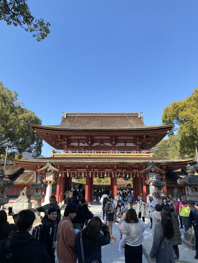 Dazaifu Tenmangu ขอพรเรื่องเรียนในบรรยากาศญี่ปุ่น