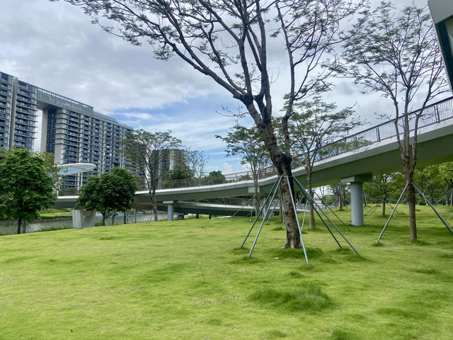 福海河公園🌟繁城市中享受寧靜自然和溜寵美地🏞️🌳