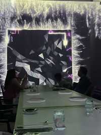 เปิดประสบการณ์ทานอาหาร Digital art fine dining 