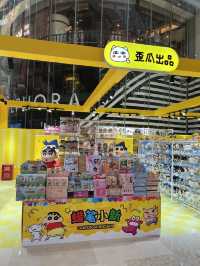 蠟筆小新快閃店在深圳來福士商場開啦！❤️