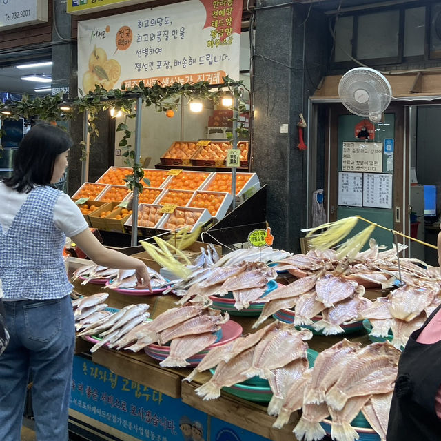 Escape the Heat: Market Magic in Seogwipo
