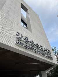 도서관과 숲속 공원