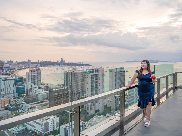 🍷✨ดินเนอร์บน Rooftop วิวสุดปัง พิกัดพัทยา