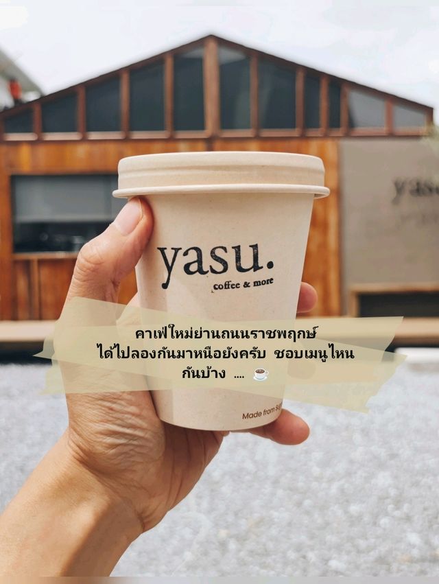 ☕ : YASU Cafe คาเฟ่ราชพฤกษ์ นนทบุรี
