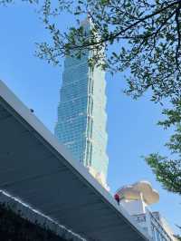 🏙️ Taipei 101 – Sky High in Daylight & Sunset