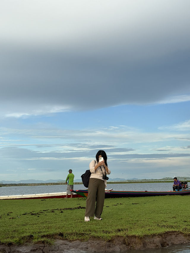 ล่องเรือทะเลน้อย พัทลุง