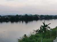 Dawn Splendor at Kuching’s Satok Suspension Bridge  
