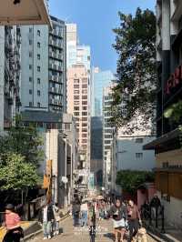 Pottinger Street ถนนหินโบราณใจกลางเมืองฮ่องกง