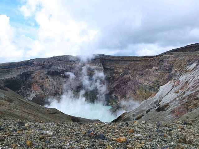 阿蘇火山口