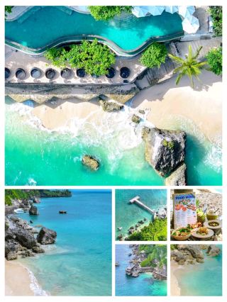 #balionbudget
🌴✨ Ayana Villas Bali – Cliffside Luxury in Paradise 🌊🌺

📍 Location
Perched on the dramatic cliffs of Jimbaran Bay, Bali, overlooking the sparkling Indian Ocean 🌅.

💎 Vibe
A sanctuary of Balinese elegance and modern luxury, perfect for honeymooners, couples, and travelers seeking privacy and indulgence 💖.

🌊 What to See & Do

Stay in private pool villas with breathtaking ocean views 🏡🌊

Indulge at the world-famous Rock Bar, set on natural cliffs 🍹

Rejuvenate at the award-winning Thermes Marins Spa 💆♀️

Enjoy multiple pools, golf, and cultural Balinese experiences 🏊♂️🎶

Savor fine dining from romantic beach dinners to international restaurants 🍴✨


🌟 Highlights

Exclusive villa experience with butler service 👑

Iconic Rock Bar Bali for sunsets & cocktails 🌅🍸

Stunning Ayana Estate with gardens, pools, and private beaches 🌿

Luxurious spa treatments, including oceanfront thalassotherapy 🌊💆♀️

Perfect mix of romance, relaxation, and Balinese culture 🌺


🚖 How to Reach

25-minute drive from Ngurah Rai International Airport (DPS) ✈️


💡 Ayana Villas Bali is the epitome of luxury and romance on the cliffs of Jimbaran, offering unforgettable views, world-class dining, and a serene escape 🌴🌊.

#AyanaVillasBali #LuxuryInBali #RockBarBali #BaliResorts #IslandRomance #CliffsideLuxury #VisitBali #TropicalEscape
#travel #naturalwonders 
