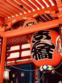 ⛩️「紅燈籠下，是東京最古老的祈願之地」。」