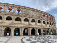 澳門🇲🇴漁人碼頭羅馬劇場🎭仿古建築