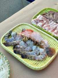 หมูกระทะ กับ วิวหลักล้าน  Conrad Koh Samui